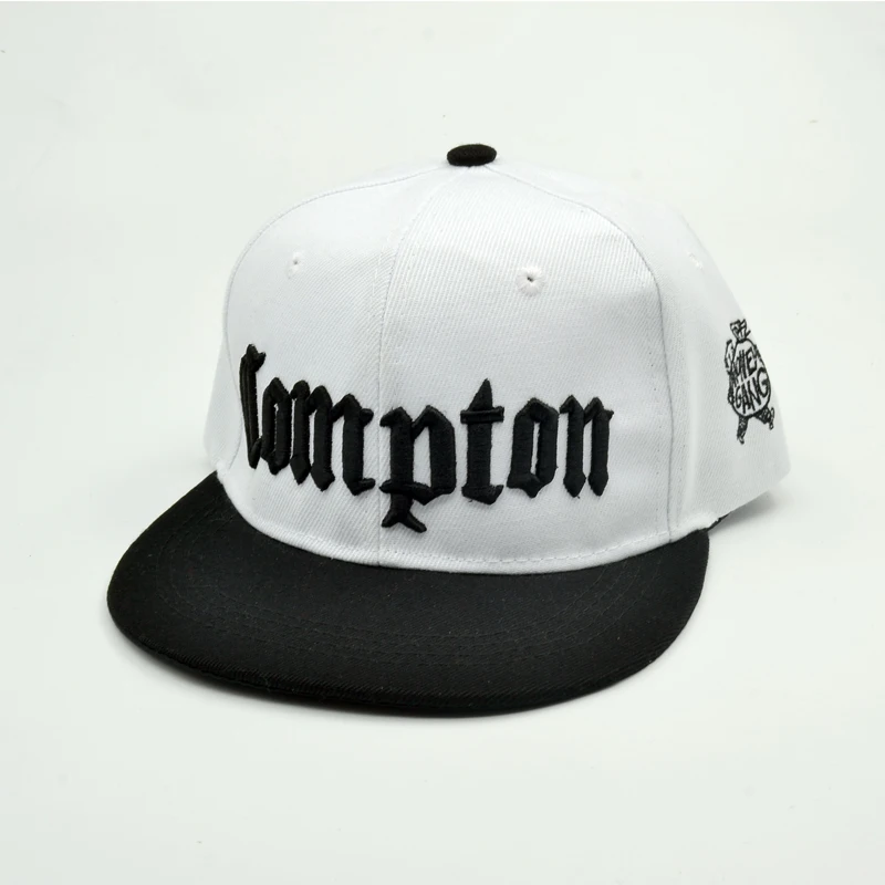 Новые бейсбольные кепки с вышивкой Compton модные регулируемые хлопковые мужские