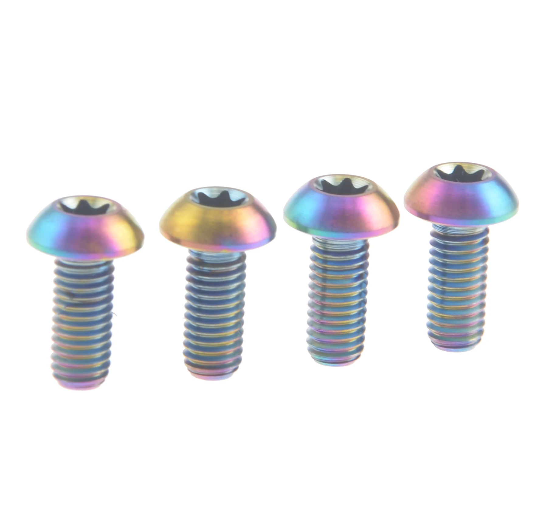 4 шт. M5x12mm титановый Ti держатель болтов для бутылки велосипеда, бутылки с водой