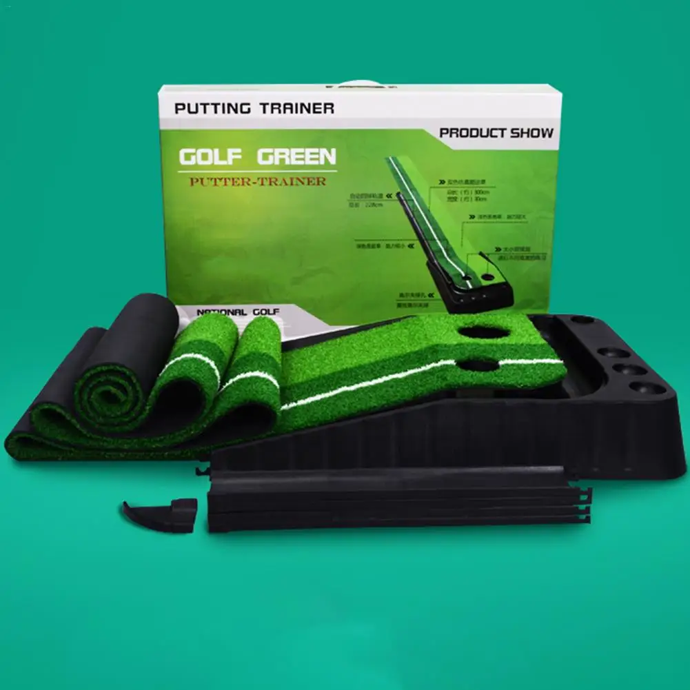Тренировочный Коврик Для Гольфа 2 5 м зеленая трава лужайка для улицы помещения