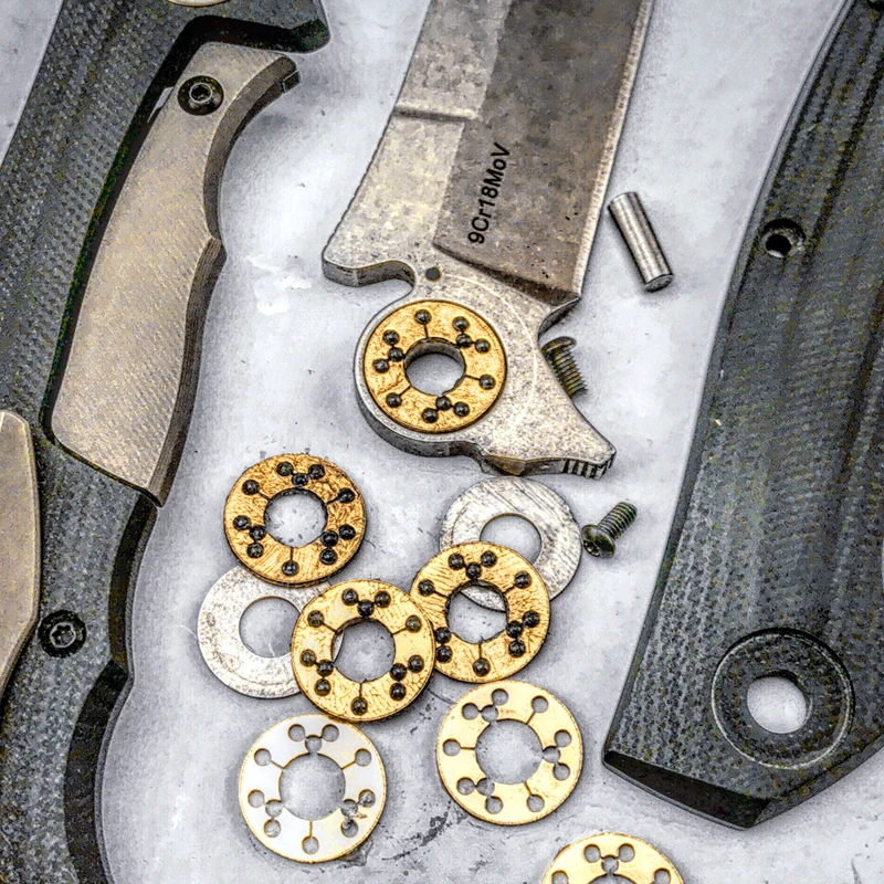 Керамические подшипники-1 пара-с керамическими шариками делают ножи Запчасти и