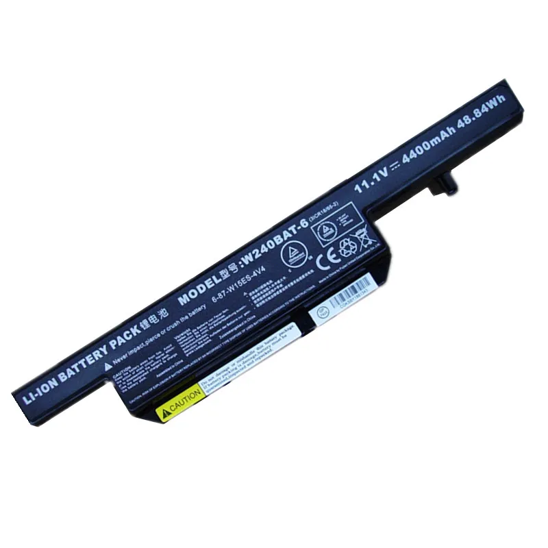7XINbox 11 1 V 4400mAh W240BAT 6 W240BUBAT 3 Оригинальный аккумулятор для ноутбука CLEVO W251EL W251EU 87 W15ES