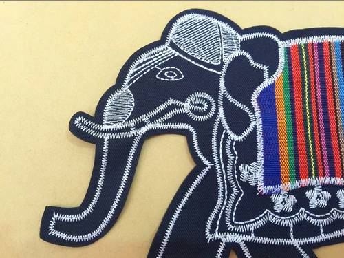 Нашивка С Вышивкой слона в этническом стиле|embroidered patch|patches appliquessewing patch |