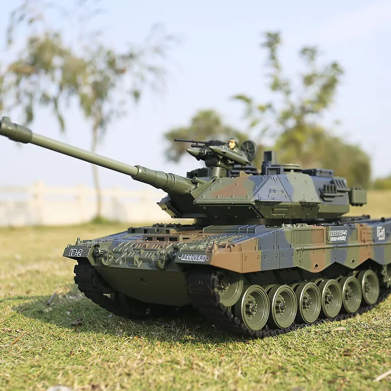 RC Tank panzer Battle 15 Ch 1:18 2 4G со звуком и Shoot с эффектом пули модель бака Электронная world of