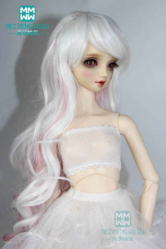 Куклы Аксессуары куклы волосы для 1/3 1/4 1/6 BJD/SD парики применимые длинные волнистые