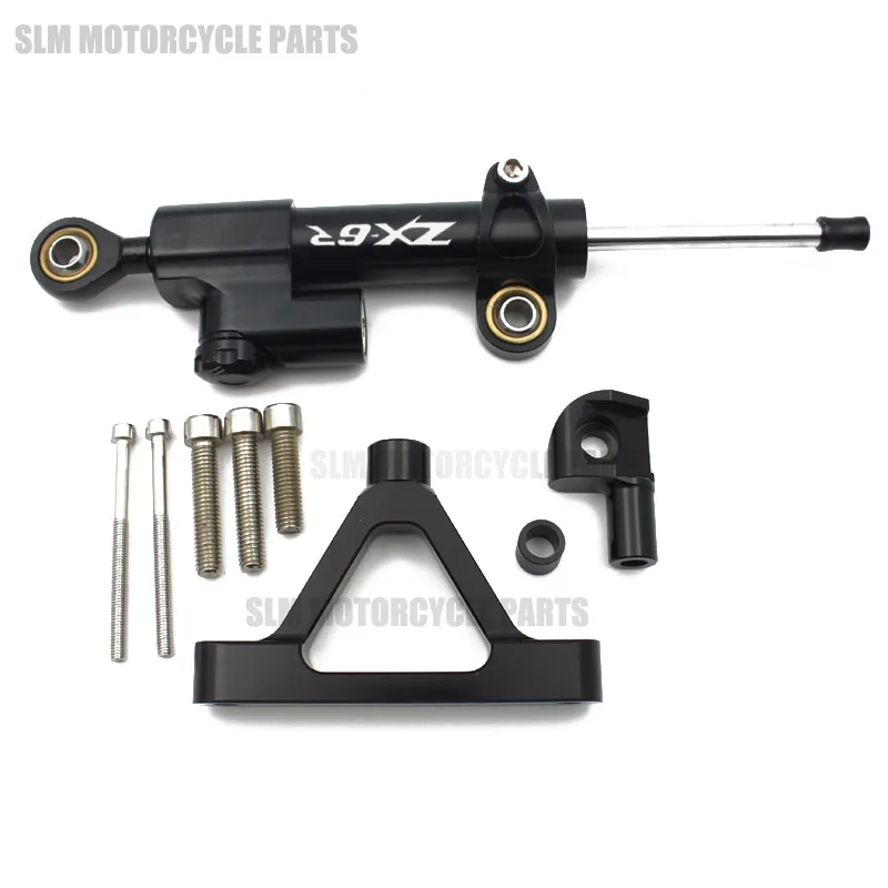 Демпфер руля StabilizerLinear reverded предохранительный кронштейн для крепления Kawasaki Ninja ZX6R