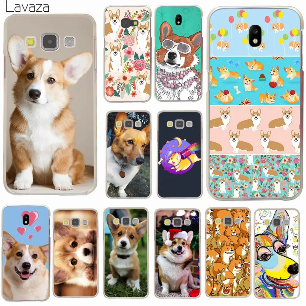 Жесткий чехол для телефона Lavaza cute Corgi dog Samsung Galaxy J8 J7 Duo J4 J5 J6 Plus 2018 2017 2016 J2 J3 Prime 2015|for