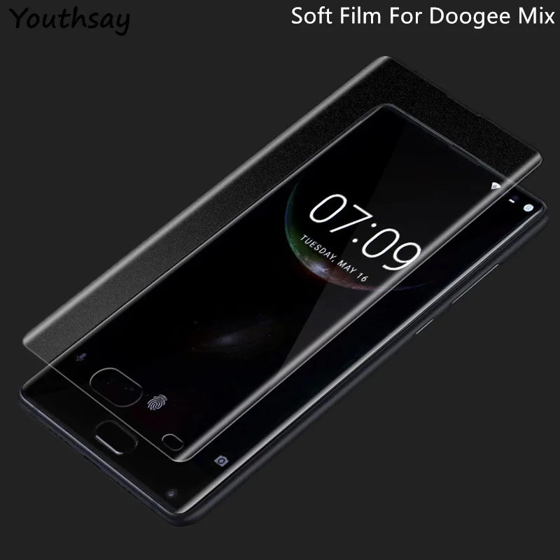 2PCS Soft TPU Film For Doogee Mix Screen Protector Full Coverage Nano Protective Not Glass Youthsay | Мобильные телефоны и