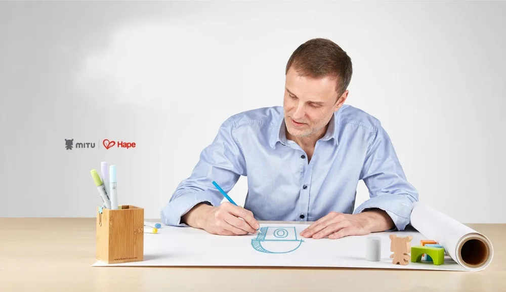 Xiaomi Миту деревянная головоломка Hape 70 Красочные Блоки буквы и цифры Развивающие игрушки для детей подарок