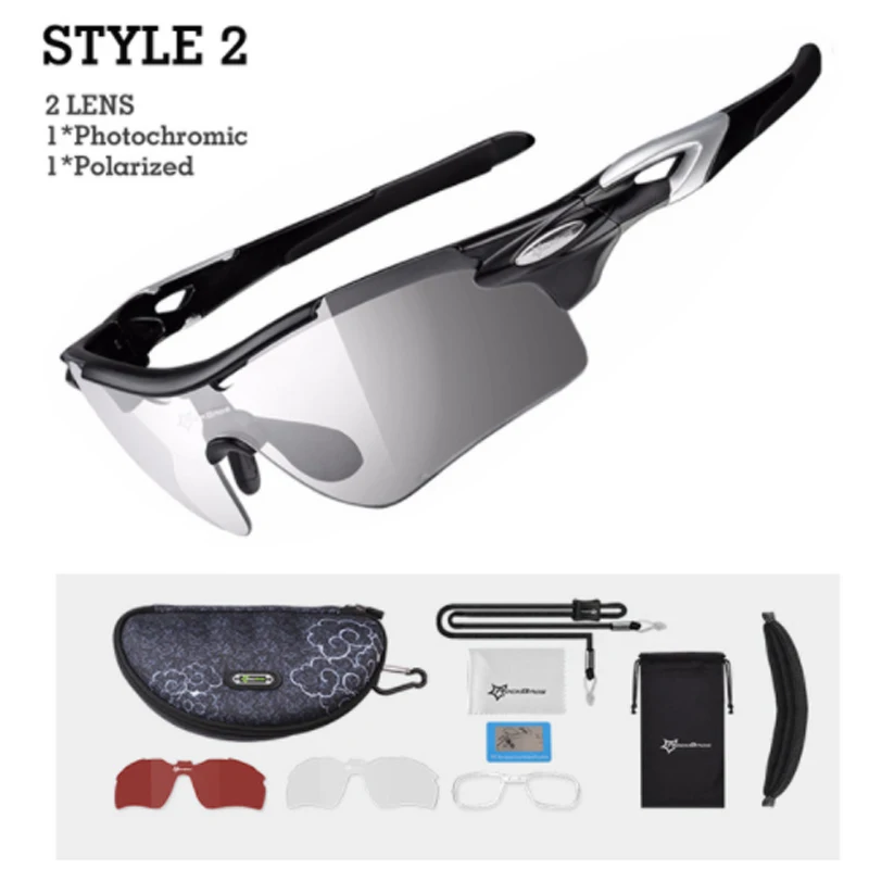 ROCKBROS фотохромные велосипедные очки Oculos Ciclismo спортивные солнцезащитные MTB