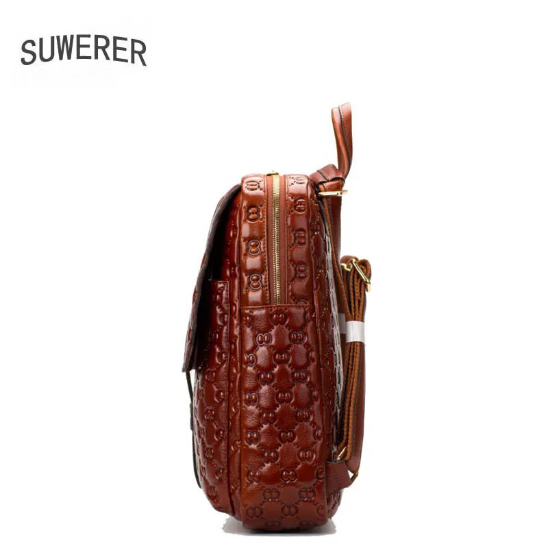 Новый рюкзак SUWERER из натуральной кожи женский роскошный женские сумки