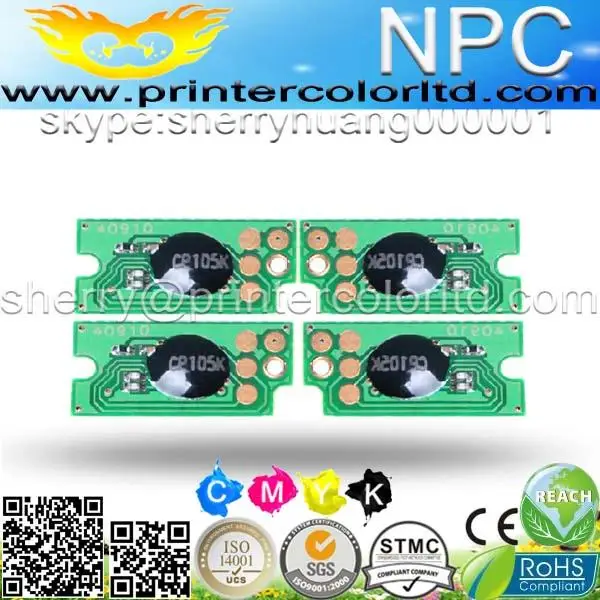 Для ксерографическая печать документов Fuji CP105b CP205 CM205b чип тонера для CT201591 CT201592