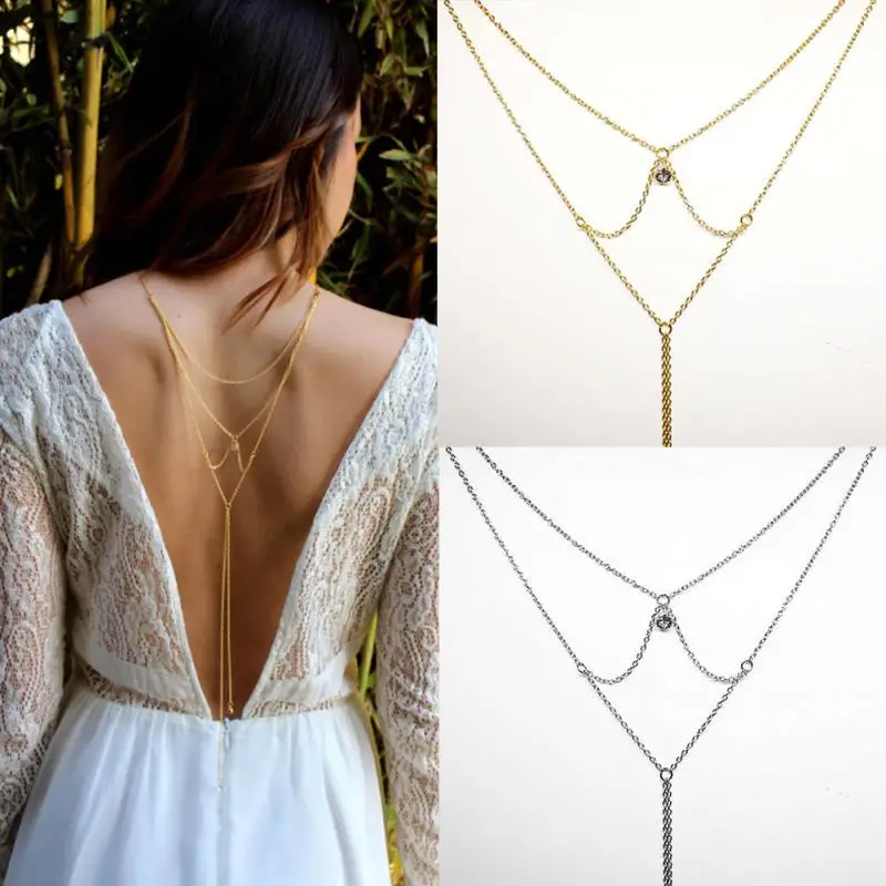 Лидер продаж очаровательное нательная цепочка Золотой Элегантное летнее платье