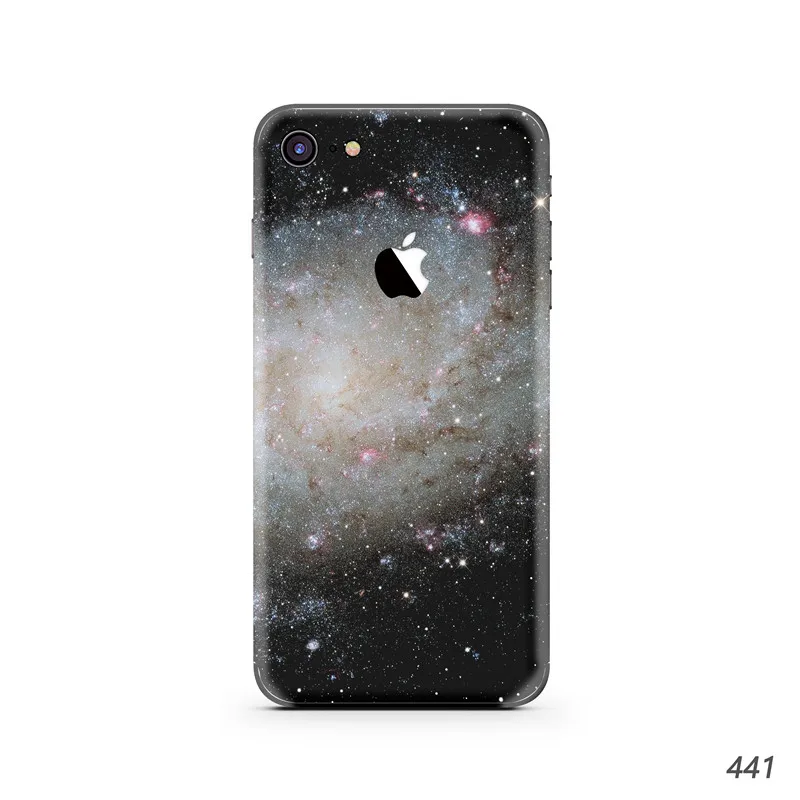 Крутые наклейки для iphone 7 задняя защитная пленка наклейки для iphone 7 цвет телефона задний пленочный Пастер Космическая Звезда серия - Цвет: 441