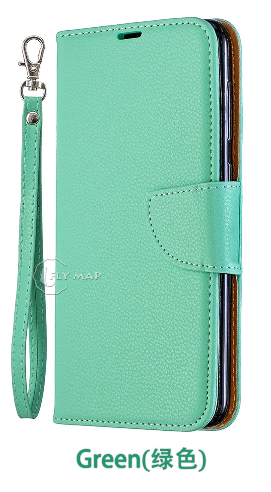 Green Чехол с откидной крышкой для samsung Galaxy A6 A600 A600FN A600FN/DS кошелек кожаный чехол для телефона с 600 SM-A600FN SM-A600FN/DS силиконовый чехол - Цвет: Green