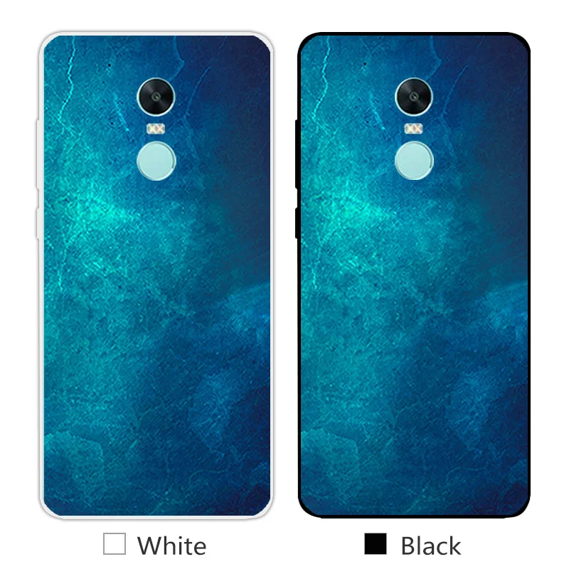 5," чехол для Xiaomi Redmi Note 4X, мягкий силиконовый прозрачный чехол из ТПУ с дизайном улыбки, Ультратонкий черный матовый чехол для Xiaomi Redmi Note4X - Цвет: 28