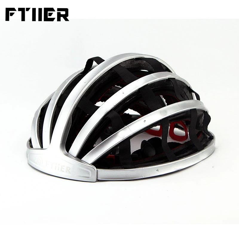 Ftiier складной велосипедный шлем портативный дорожный велосипед Casco MTB шлемы