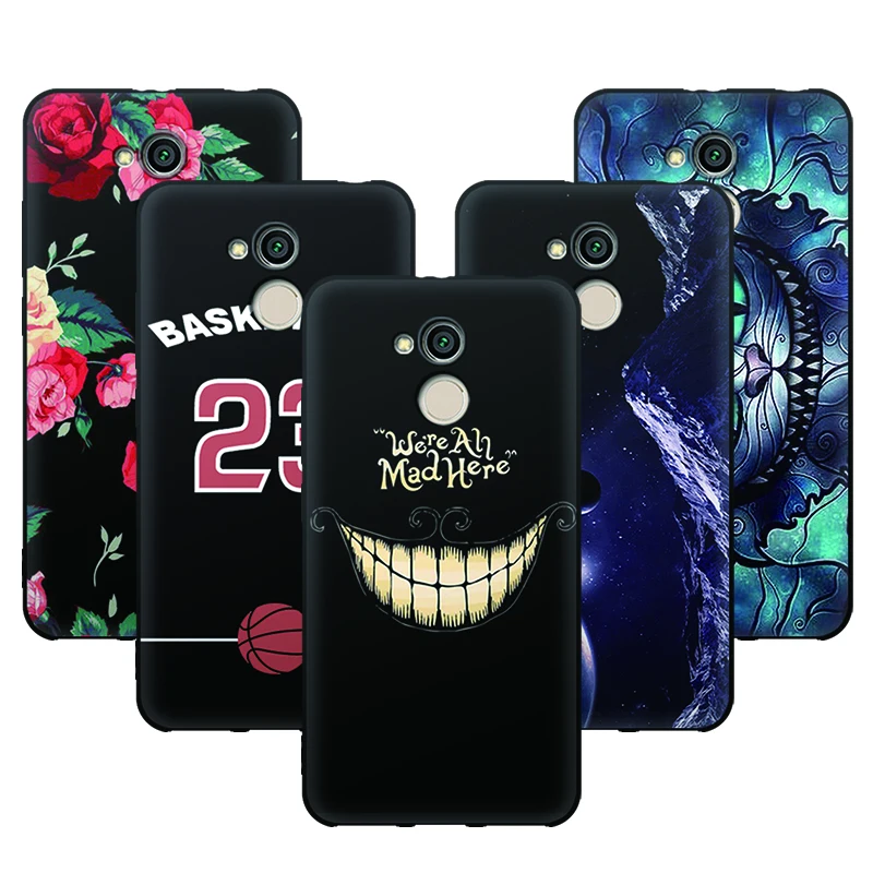 EiiMoo Case For Honor 6C Pro Jmm-L22 5.2&quot Cover 6 C Cartoon Paint Soft Tpu Silicone Back | Мобильные телефоны и