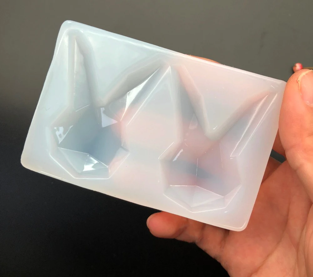 1 шт кроличьи уши силиконовой смолевой формы из жидкого силикона ремесло набор