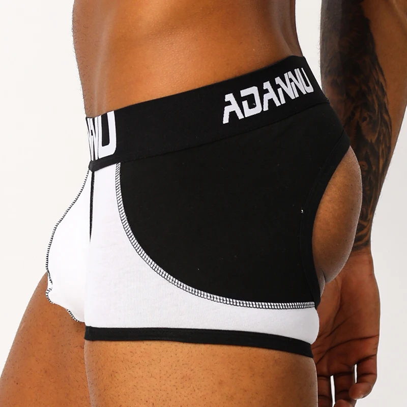 Сексуальное мужское нижнее белье для геев бандаж на попу трусики Сисси дышащие