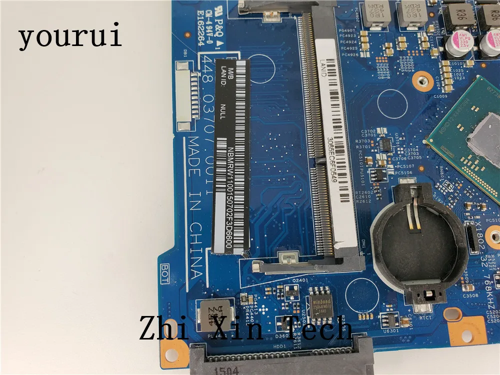 Материнская плата yourui 448.0377.0011 NBMRW11001 NB. MRW11.001 для Acer Aspire ES1 512 материнская ноутбука с