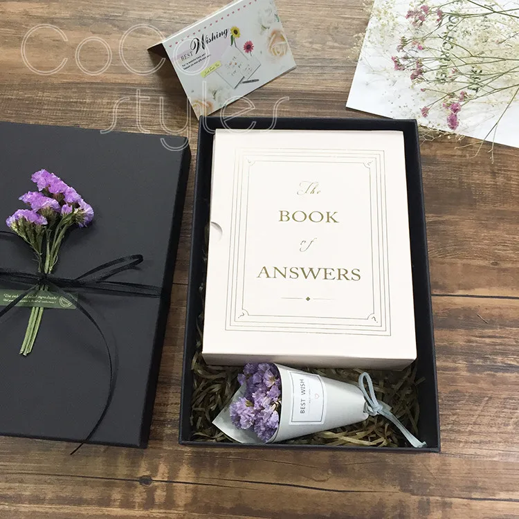Cocostyles интересные отличительные подарки с книгой ответа уникальный сюрприз