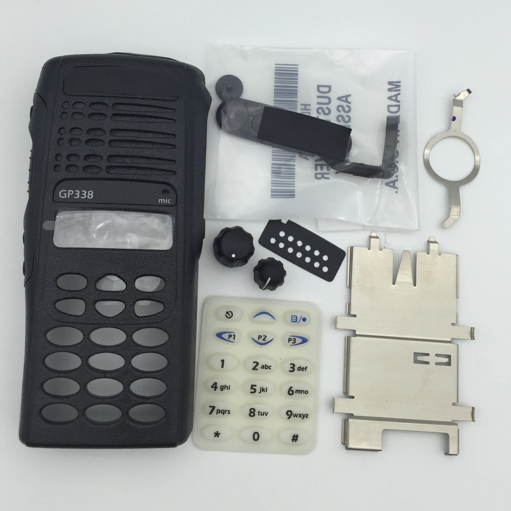 Корпус Корпуса передний корпус для motorola gp338 gp380 mtx960 mtx760 и т. д. черная рация|Рации| |