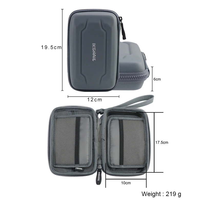 IKSNAIL сумка для наушников Портативная жесткая коробка хранения карт памяти USB
