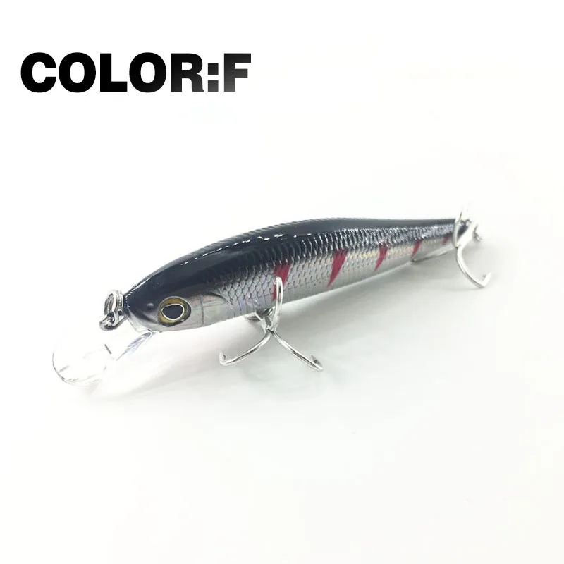 Mr. Charles CMC030 рыболовные приманки 70 мм/5,2 г 0-0,5 м Suspending Minnow жесткие воблеры Crankbait пластиковые приманки Pesca Isca - Цвет: COLOR F