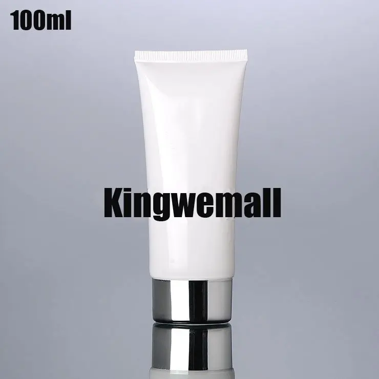 

300pcs/lot 100ml white soft or mildy wash or butter or handcream tube