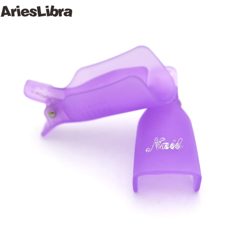 AriesLibra 10 шт./компл. фиолетовый/розовый/белый многоразовое средство для снятия