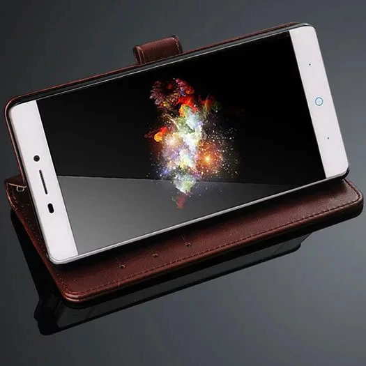 Модный Роскошный чехол-книжка из искусственной кожи с подставкой для ZTE V5 3 Mighty