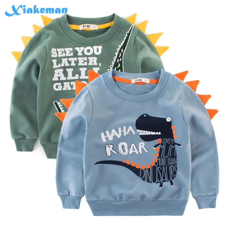 Осенне-зимняя детская одежда для мальчиков футболки с длинными рукавами