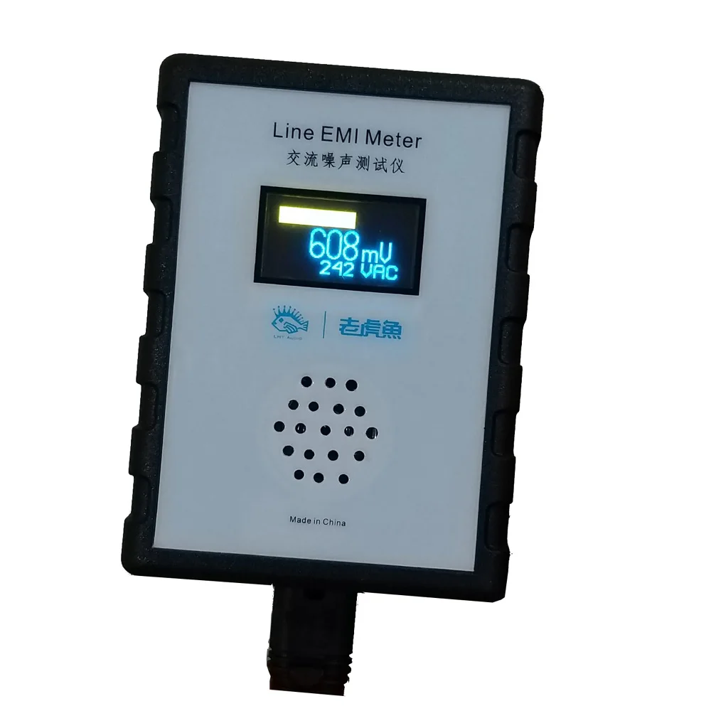 Lusya OLED дисплей тестер шума от сети EMI измерительный прибор широкополосный