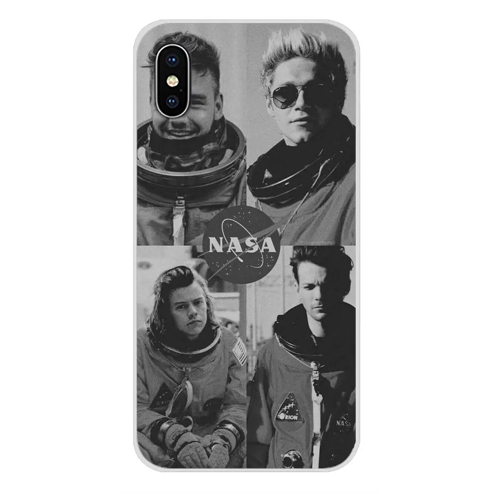 ONE DIRECTION Niall Horan Harry Styles для Apple iPhone X XR XS MAX 4 4S 5 5S 5C SE 6 S 7 8 Plus ipod touch мягкий