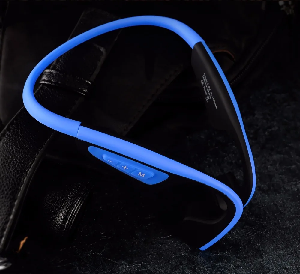 Новейшая оригинальная Беспроводная bluetooth-гарнитура S. LF-19 с костной проводимостью, Bluetooth 4,1, водонепроницаемый шейный ремешок, громкая связь для iPhone