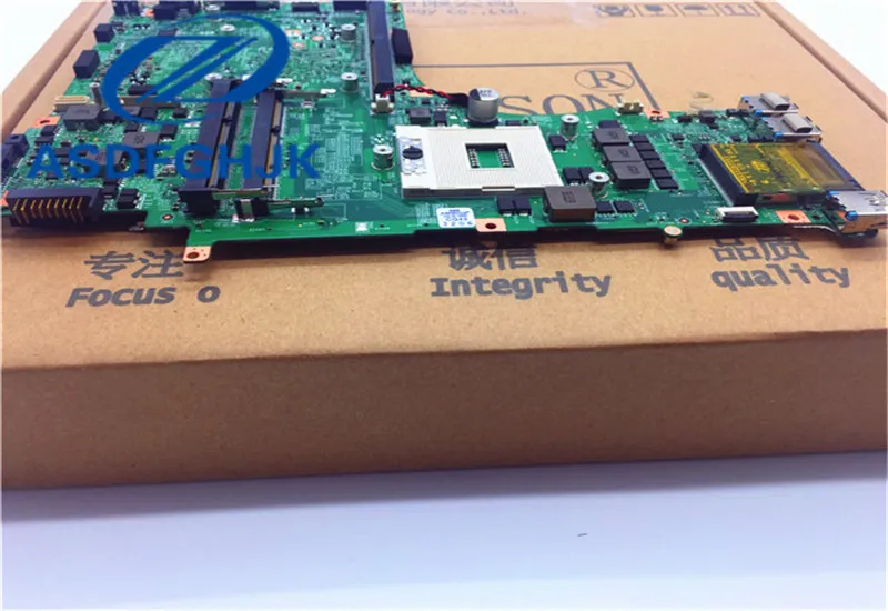 Материнская плата для ноутбука модель 1 0 MSI GT60 материнская DDR3 не интегрированная