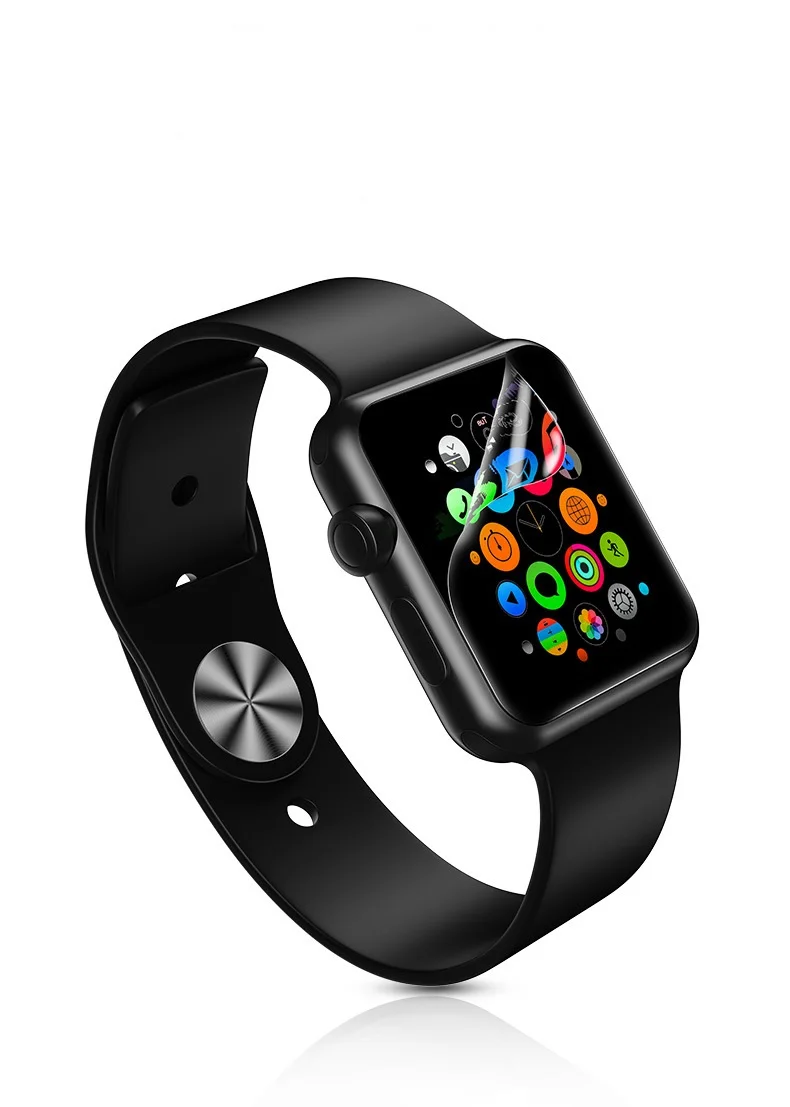Гидрогелевая пленка для Apple Watch 38 мм 42 Series 4 3 2 1 Защитная экрана мягкая защитная с