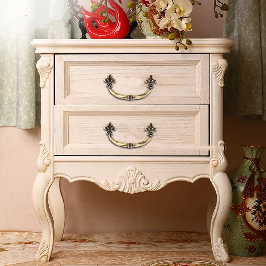 Ручки для мебели в стиле ретро rusic бронзовые дверные ручки кухонного шкафа