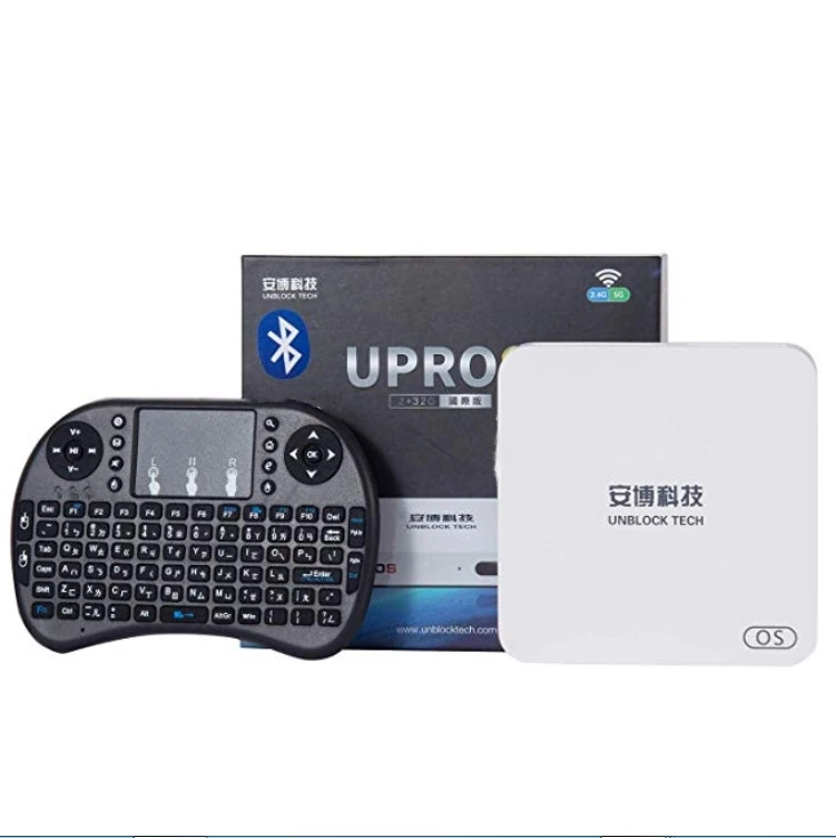 UBOX7 I9 Последняя разблокировка TECH UBOX GEN7 UPROS I9 2G ram+ 32G rom 5G wifi OS Jailbreak версия ТВ коробка IP tv UB tv бесплатно 1000+ канал - Цвет: UBOX7 I9