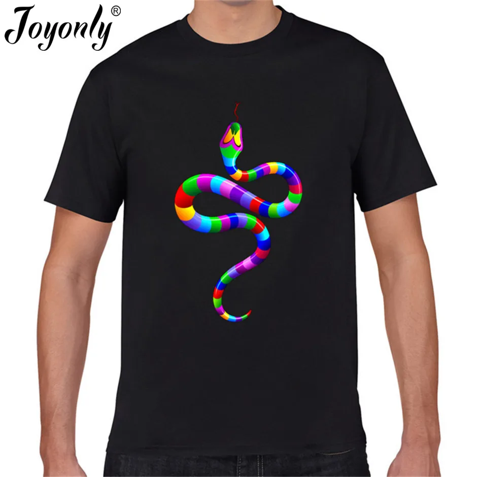 Футболка Joyonly для мальчиков и девочек черная футболка с 3D рисунком животных