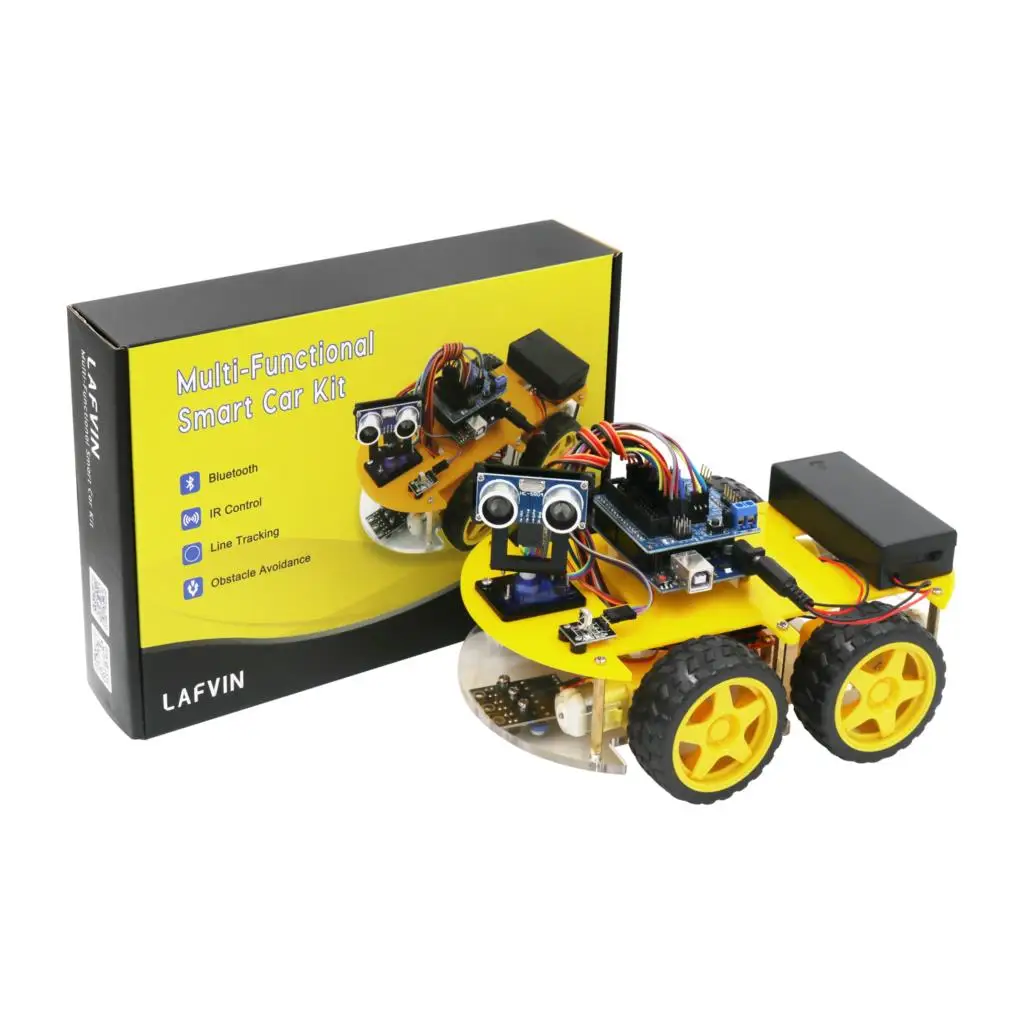 Многофункциональные комплекты роботов LAFVIN 4WD Ультразвуковой модуль сборный