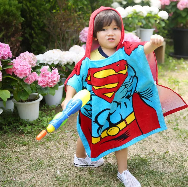 Высокое качество Детские Банные халаты 7 видов стилей детское полотенце с милым