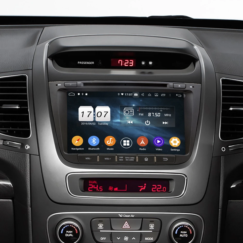 Owtosin 2 Din Android 9,0 Автомобильный DVD Радио для Kia SORENTO 2012 2013 Автомобильный мультимедийный gps навигатор 4 Гб ram 32 Гб rom