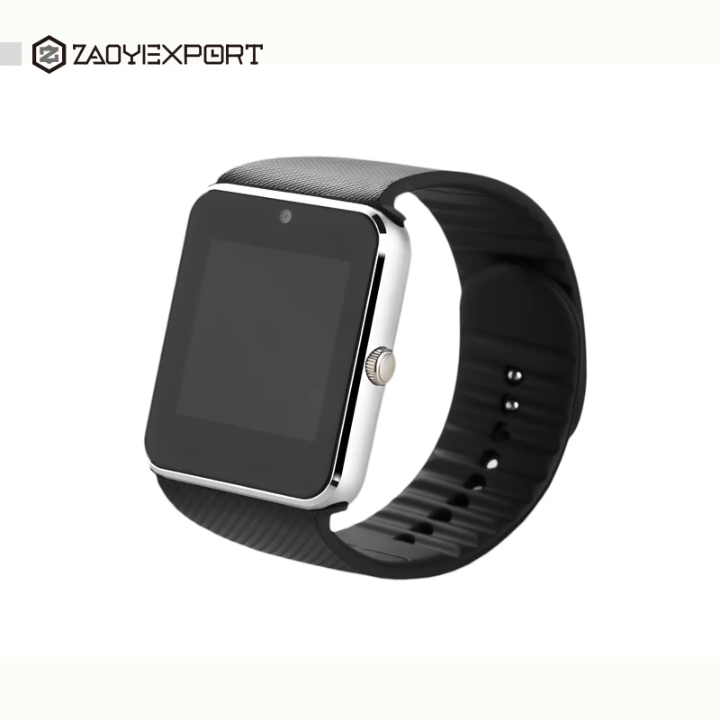 Zaoyiexport Bluetooth Smart часы GT08 Reloj inteligente Поддержка sim-карты Камера для IOS Android Xiaomi Huawei PK