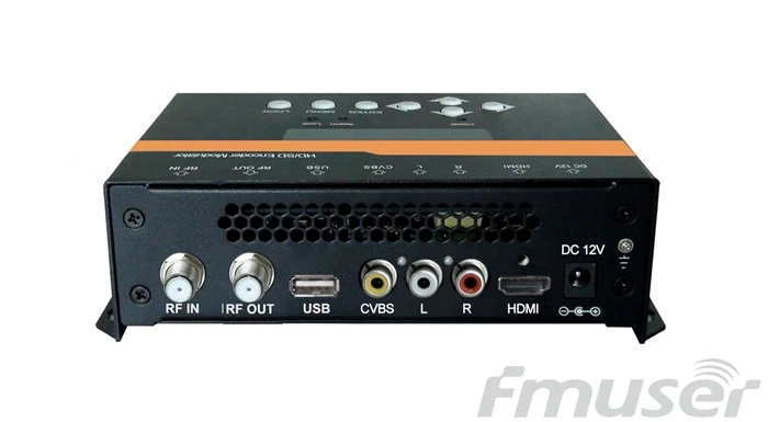 FMUSER FUTV4624 DVB-T MPEG-4 AVC/H.264 SD/HD энкодер модулятор | Электроника