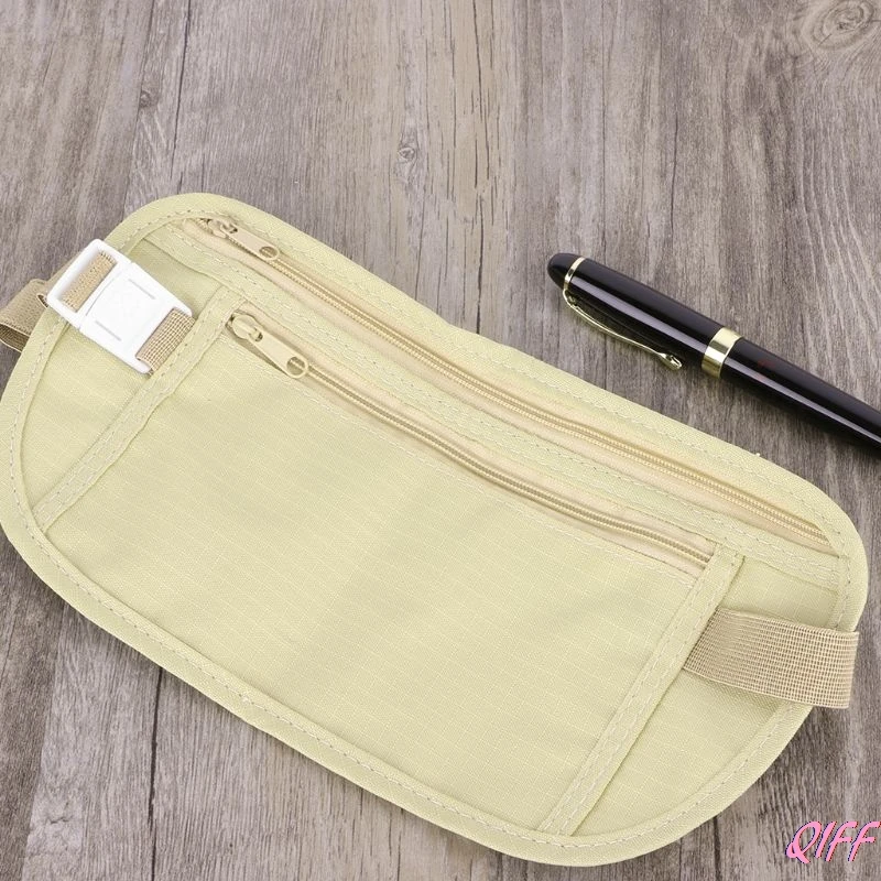 Дорожная сумка скрытый кошелек паспорт деньги поясной ремень секретная