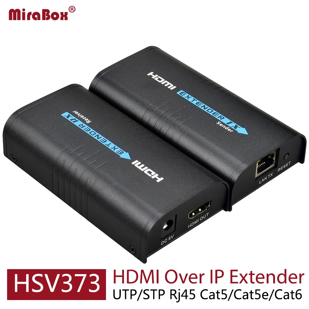 HDMI удлинитель HSV373 с поддержкой Ethernet 1080P 120 м|rj45 pcb|rj45 modulerj45 balun |