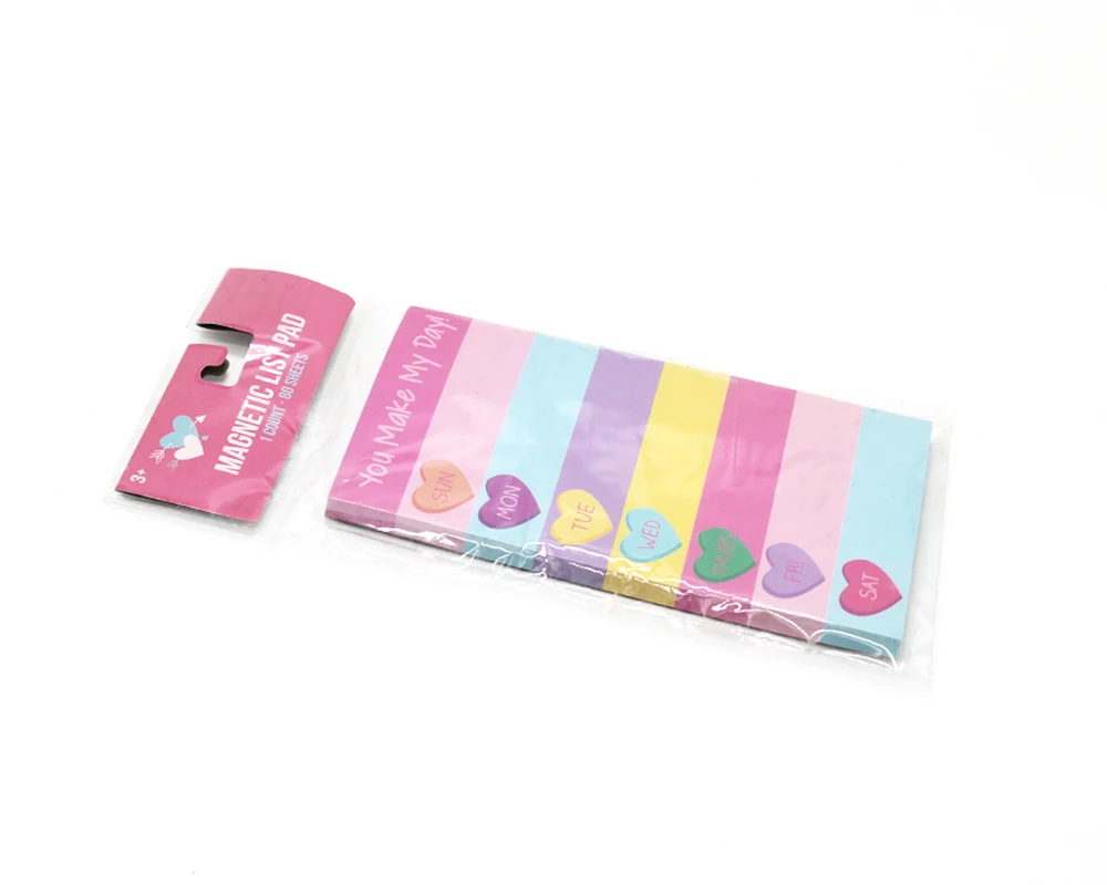 1 предмет Магнитная удобно милый сообщение отмечает канцелярские наклейки