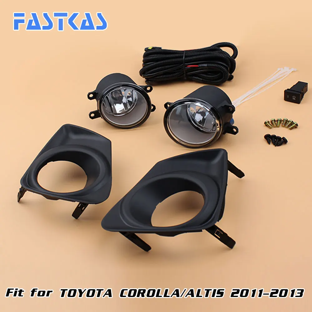 12v автомобильный противотуманный светильник в сборе для Toyota Corolla/Altis 2011 2013
