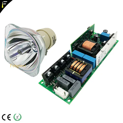 1 Lamp 1 Ballast 1 комплект лучевой светильник MSD UHP лампа 5R 200 190 Вт/160 Вт с силовым приводом EUC балласт для точечного Шарпи луч светильник s MSD платиновая лампа запчасти - Испускаемый цвет: 1 Lamp 1 Ballast